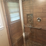 Glass Partition Shower Room